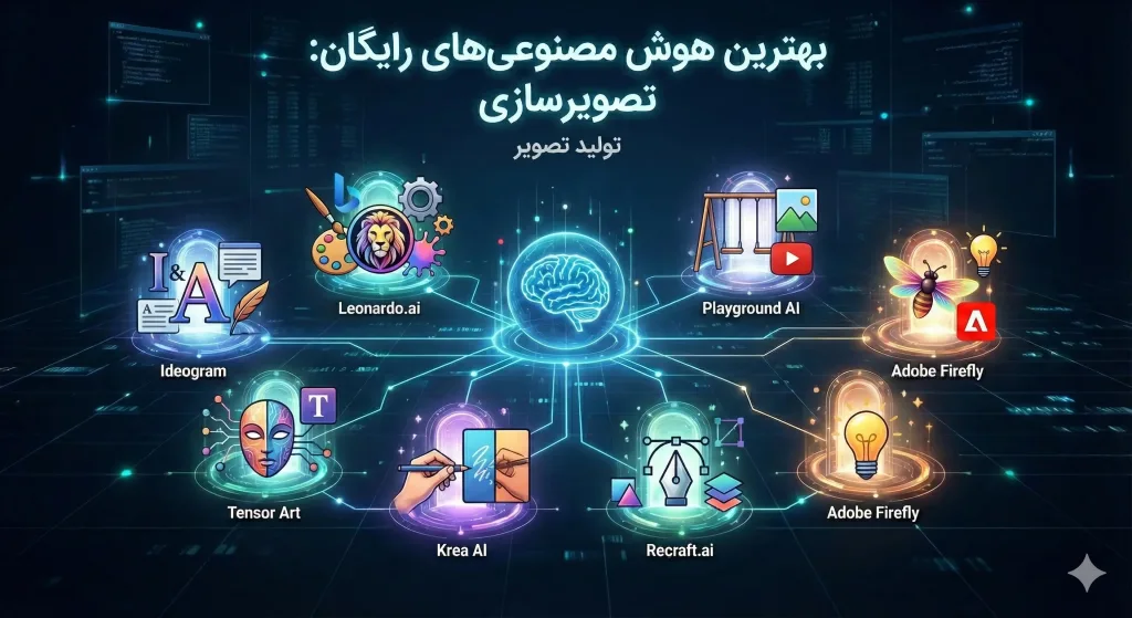 بهترین هوش مصنوعی های رایگان تصویرسازی